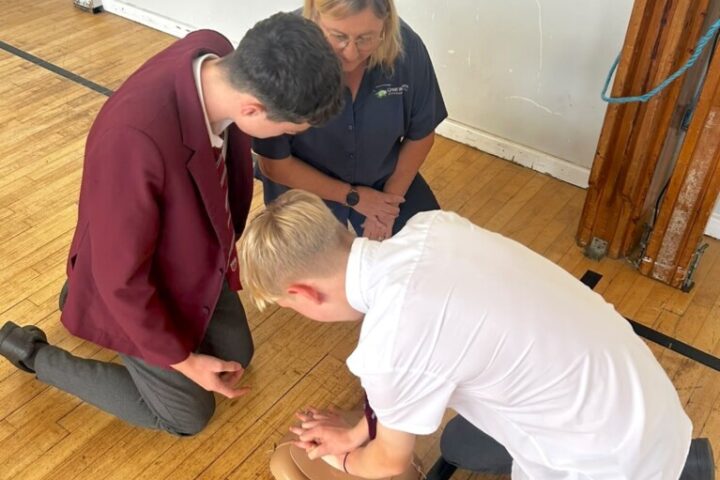 Every pupil at Lift Broadlands in Keynsham learns lifesaving CPR and defibrillator skills, inspired by 14-year-old Hugo's survival of a cardiac arrest.