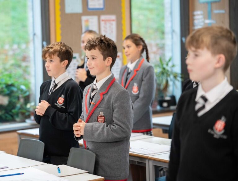 Eight out of ten Year 6 pupils at Kingswood Prep School in Bath feel confident speaking in public, thanks to activities introduced from preschool.