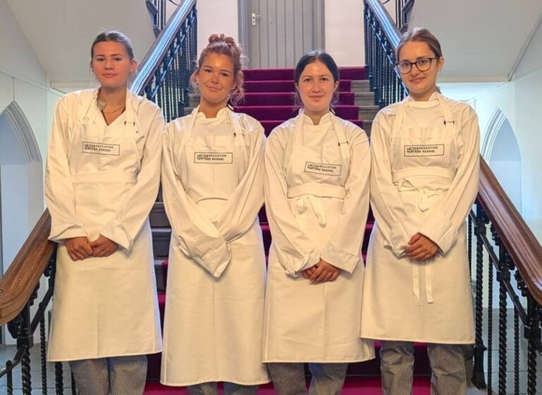 Royal High Bath Sixth Form students develop essential cooking skills through the Leiths Confident Cookery 30 programme.