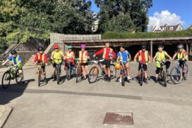 Thirty-four Year 6 pupils at Newbridge School in Bath develop cycling confidence and road safety skills as Bikeability training returns.