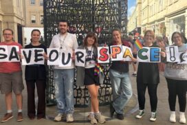 Off the Record BaNES is aiming to raise £10,000 by 30 November to protect Space, its LGBTQ+ youth service for young people aged 13 to 21.