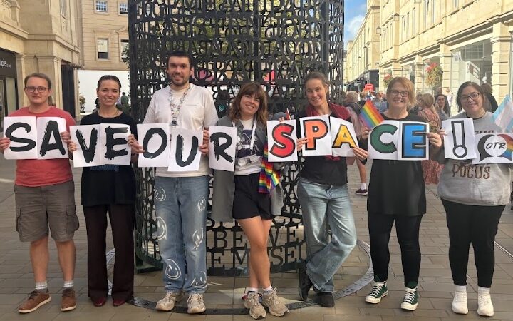 Off the Record BaNES is aiming to raise £10,000 by 30 November to protect Space, its LGBTQ+ youth service for young people aged 13 to 21.