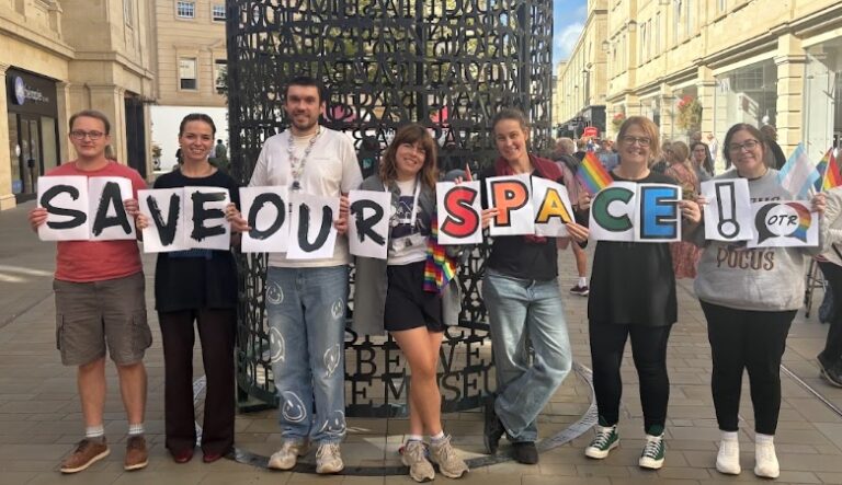 Off the Record BaNES is aiming to raise £10,000 by 30 November to protect Space, its LGBTQ+ youth service for young people aged 13 to 21.