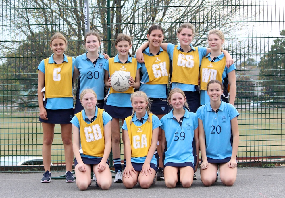 St Mary’s Calne netball teams celebrate success at the North Wiltshire Area Tournament, with wins, medals and Wiltshire qualification.