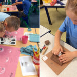 Pupils at St Benedict’s Catholic Primary School in Midsomer Norton explore painting, sculpture, photography and mixed media during Arts Week.