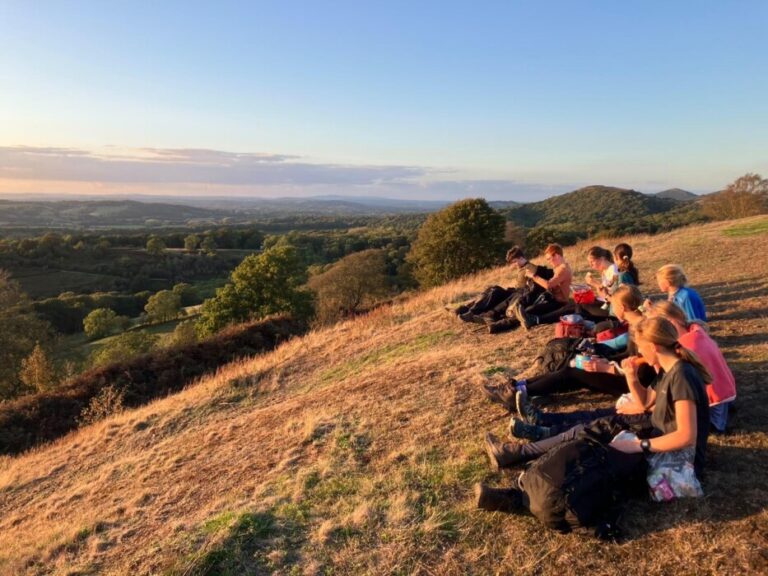 Twenty-one pupils from Stonar School in Wiltshire complete an 18km Nightfall Challenge in the Malvern Hills, developing teamwork, resilience and navigation skills.