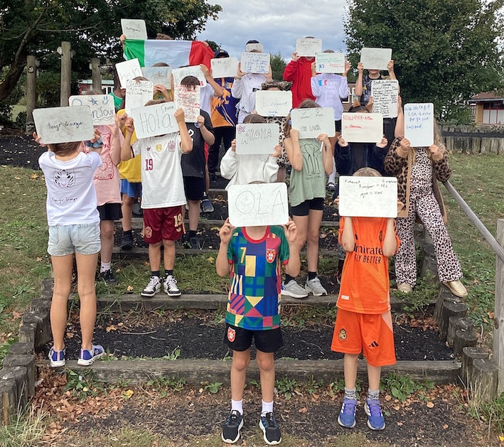Walwayne Court Primary School pupils celebrated Languages Day with costumes, activities and new vocabulary, highlighting 16 languages spoken at the school.