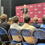 Bath MP Wera Hobhouse meets King Edward’s School sixth form students to discuss democracy, climate change, AI and the issues affecting young people.